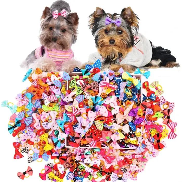 Nœuds pour poils de petits chiens et chats