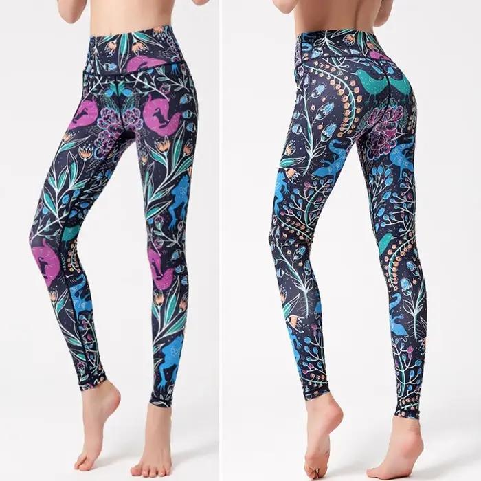 Cloud Hide – Leggings de sport imprimés pour femmes, pantalons de Yoga, de Fitness, de gymnastique,
