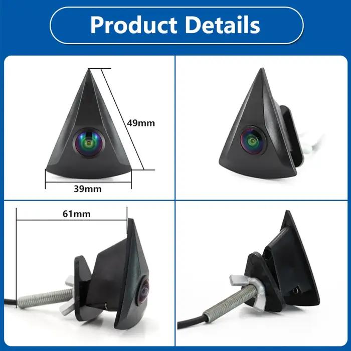 Caméra de vue avant AHD 1080P, pour VW Golf 4 5 6 7 MK4 MK5 MK6 MK7 Passat B6 B8 CC Polo 6R T4 T5 Ti