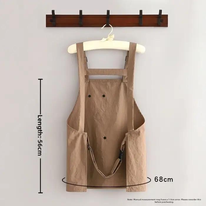 Tablier de peinture imperméable, résistant aux taches et à l'usure, style coréen, pour la restauration