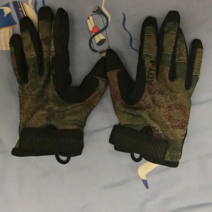 Gants camouflage tactiques légers en nylon 66 pour tir, vélo et sports outdoor - ultra respirants