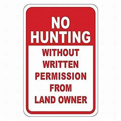 Fsdva pas de chasse sans autorisation manuscrite du panneau de propriétaire