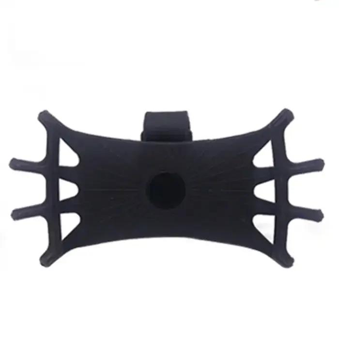 Support élastique anti-choc en silicone pour scooters et vélos, support de téléphone portable robuste et universel pour vos aventures quotidiennes