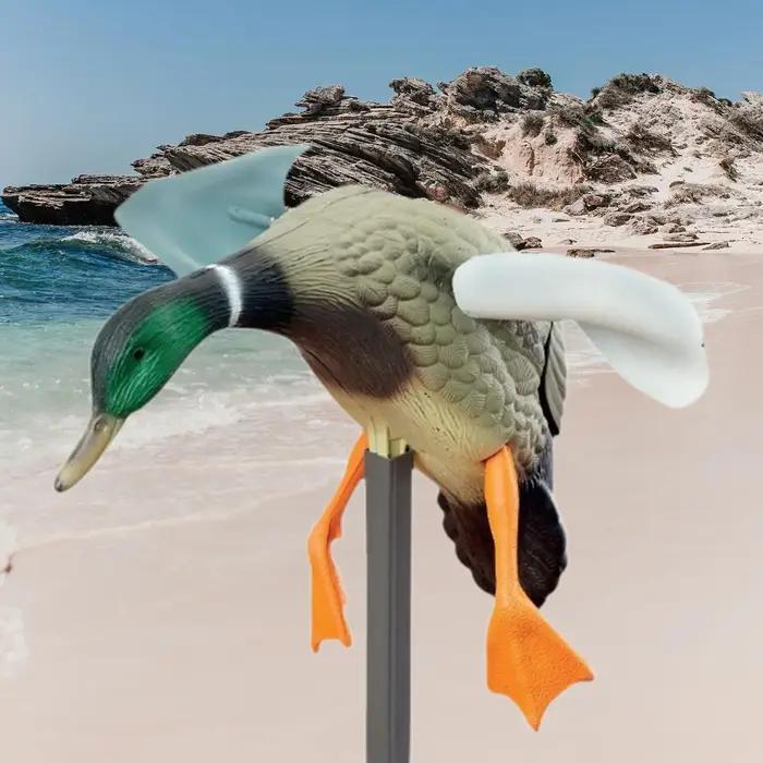 Leurres canards colvert avec mouvement pour chasse - Accessoires de chasse réalistes