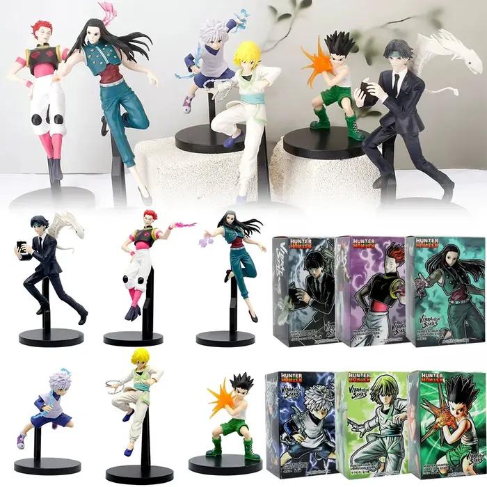 Hunter x Hunter Anime Chrollo Lucilfer Figurine d'anime Hisoka Figurine d'action Killua Zoldyck Kurapika Figurine