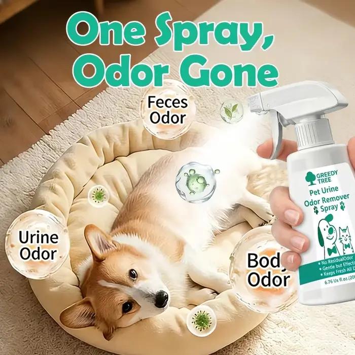 Spray anti-odeurs d'urine pour chiens et chats
