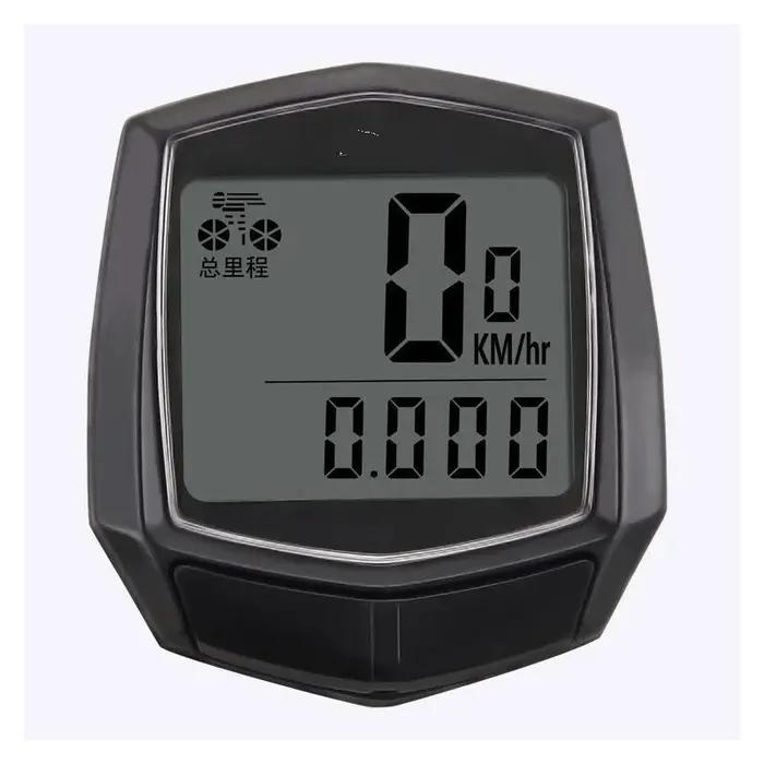 Compteur de vitesse numérique filaire étanche pour vélo