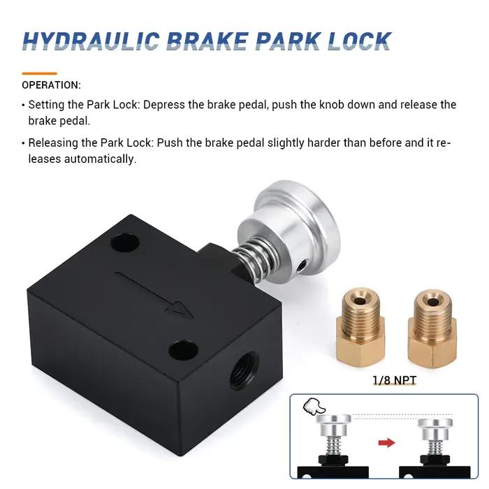 Serrure de frein hydraulique WX3317, support de pression pour disque et tambour, nouveau