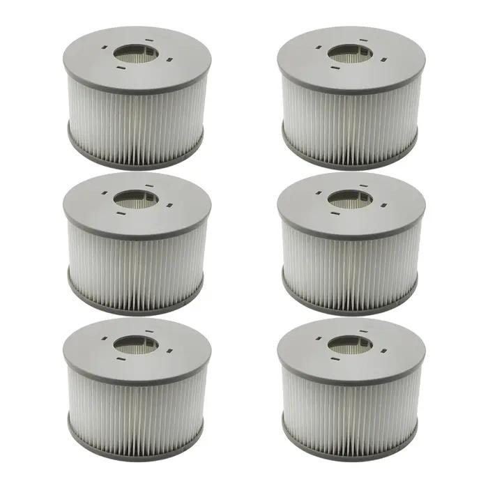 Cartouche filtrante fowoy pour spas MSPA modèle 2020+ pieces d'aspirateur en plastique gris jaune vert haute performance purification eau spa détente relaxation occasions spéciales