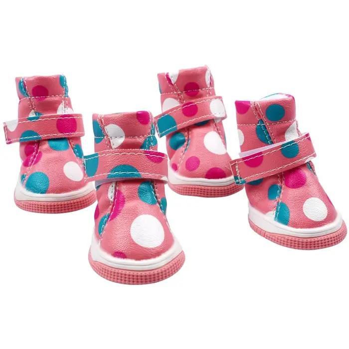 Chaussures en fourrure épaisse pour animaux de compagnie