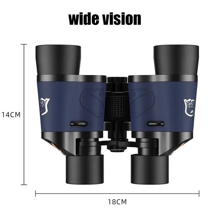 Jumelles professionnelles 80x80 pour chasse longue distance - Vision HD puissante pour observations détaillées