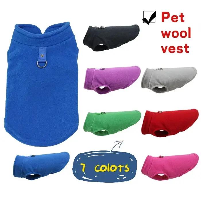 Vêtements pour chiens de compagnie vestes en laine