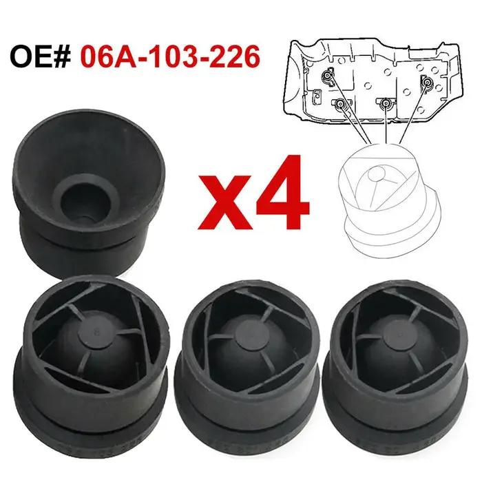 Joint de couvercle de moteur, Clip de montage de tampon en caoutchouc pour Volkswagen Skoda Seat 06A