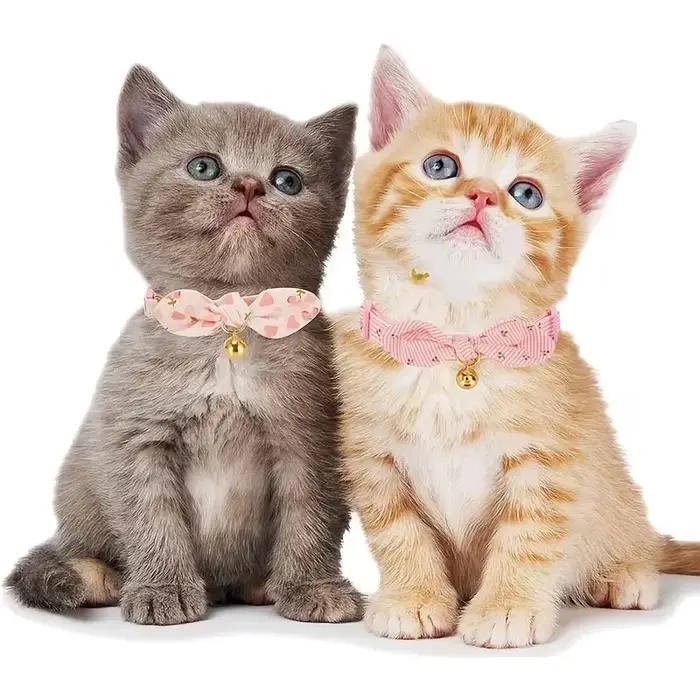Collier de Style Mignon Réglable et Détachable Pour Chiens et Chats Occasions Spéciales