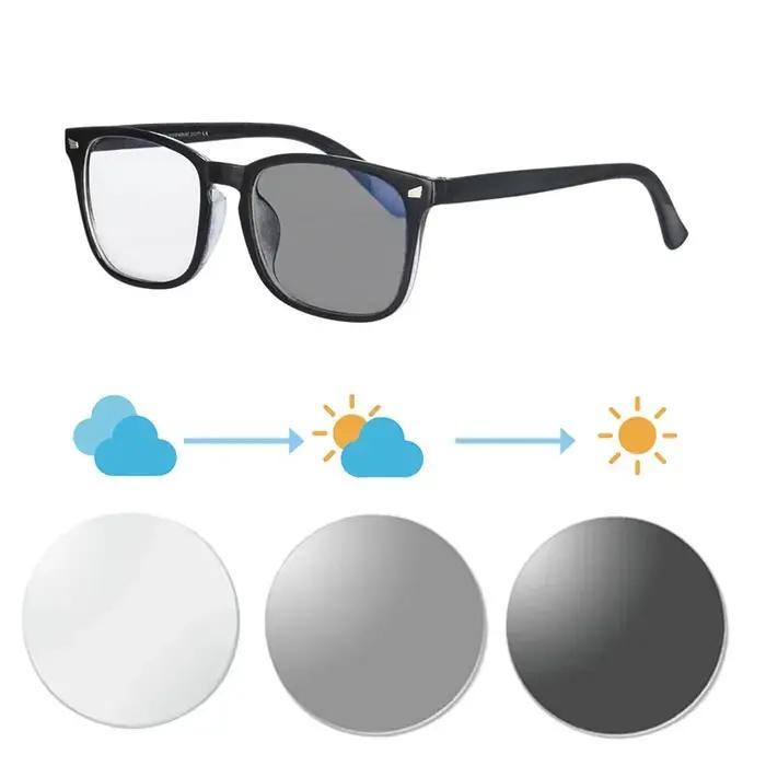 SHINU – lunettes photochromiques multifocales progressives pour hommes