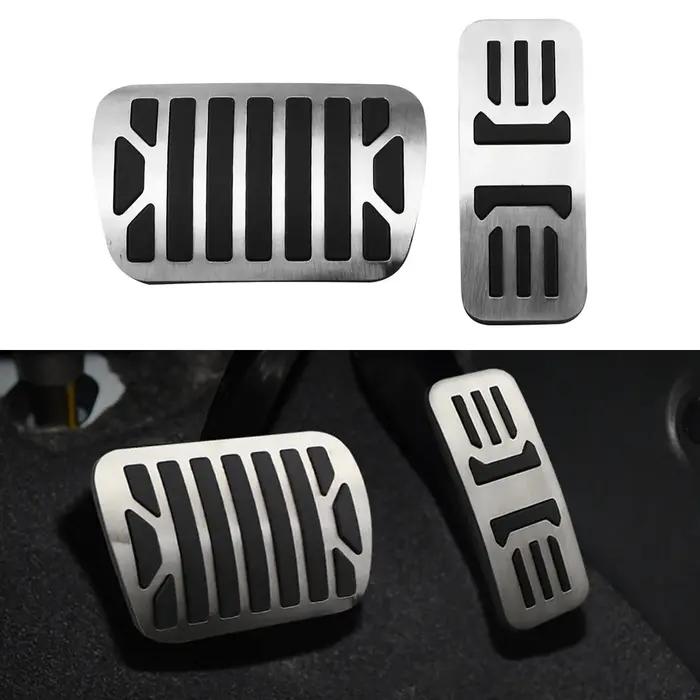 Pédales de frein à gaz de voiture en acier inoxydable, pour JAGUAR XF 08-16 XJ IV X351 09-16 XJL 09-