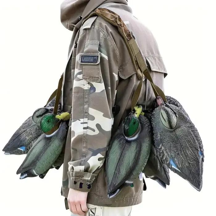 Collier de chasse multifonction avec 12 boucles et épaulette renforcée - harnais durable pour équipement extérieur