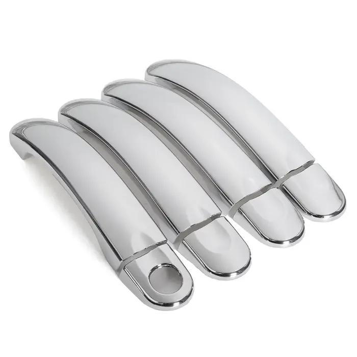 Couvercle de poignée de porte de voiture chromé, garniture, accessoires de style, pour Volkswagen VW