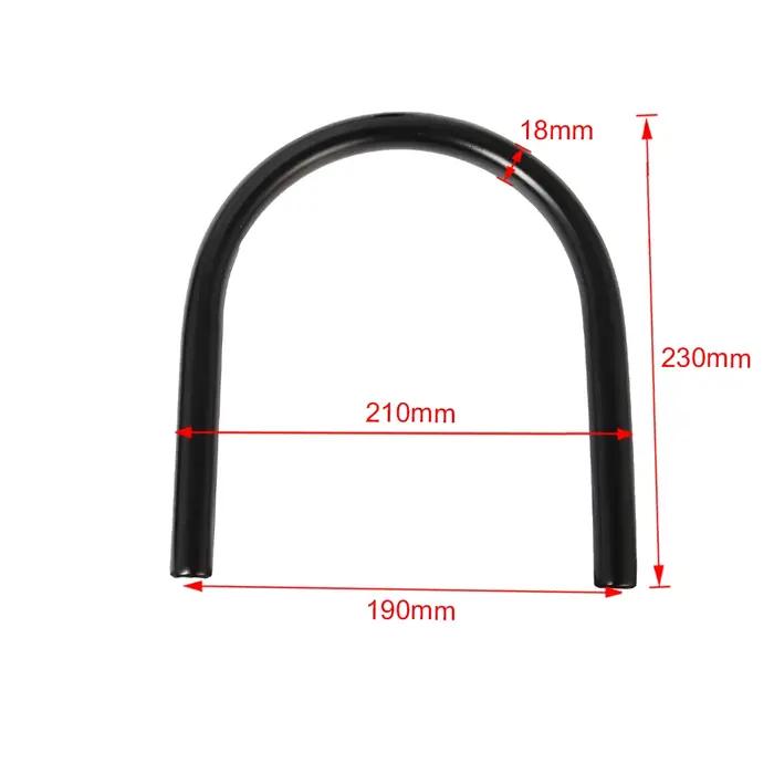 230mm 210mm 175mm de largeur moto fin Brat Style siège cadre cerceau boucle café Racer Bobber Tracker pour Suzuki Yamaha