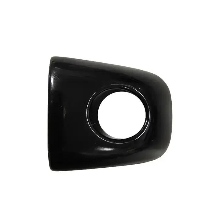 Nouveau capuchon de poignée de serrure de porte de conducteur de voiture avant gauche blanc noir arg