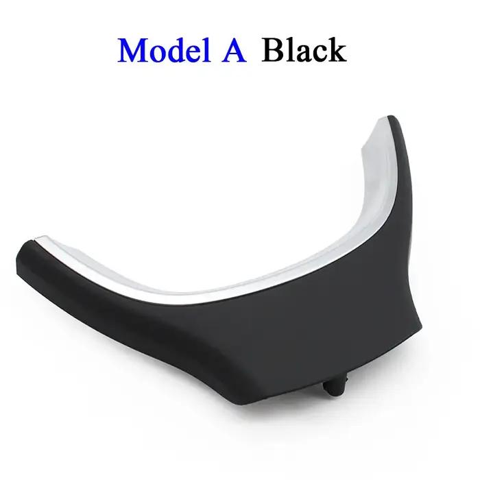 Remplacement de garniture de couverture de volant en carbone noir