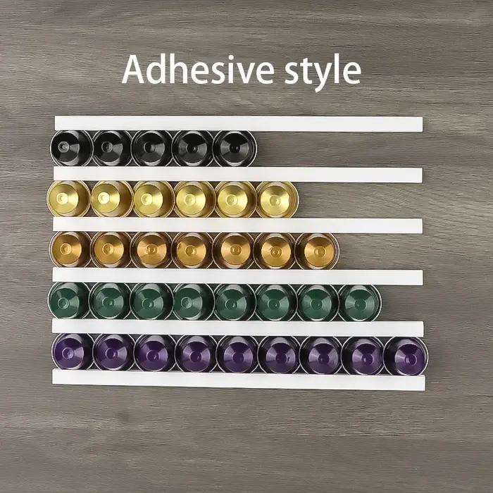 Support de rangement pour ensemble de capsules de café 6 pièces