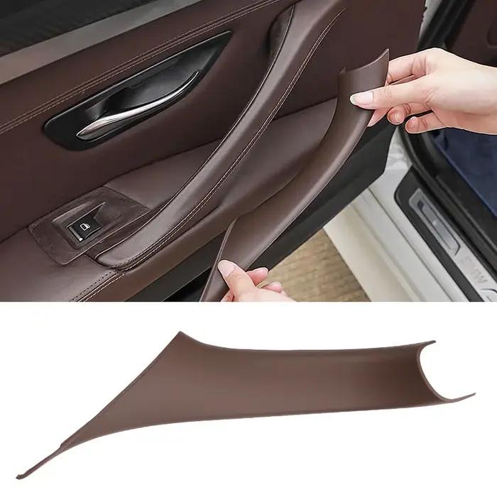 Pour BMW 2011-2017 5 séries F10 F18 F11 poignée de porte de voiture panneau protecteur tirer revêtem