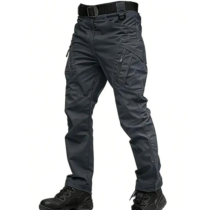 Pantalon cargo tactique chasse multi-poches stretch - Léger et ajustable pour mouvements amples