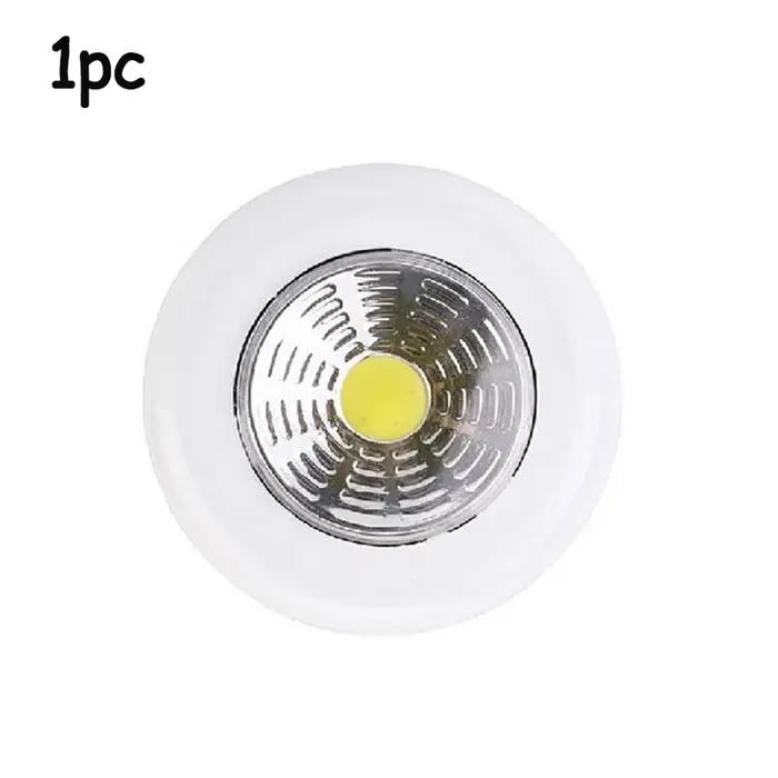 1/2/3/5 pièces LED Mini veilleuse tactile alimenté par batterie placards meubles chambre chevet main presse lampes