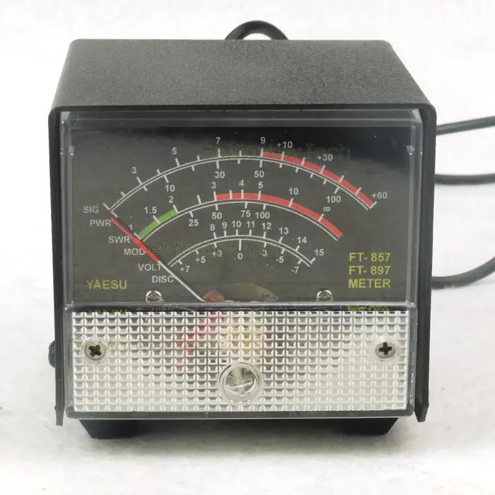 Compteur externe S/SWR/Power meter, affichage de réception, blanc/noir, Yaesu FT-857/FT-897, compteu