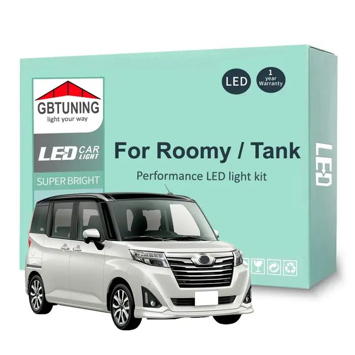 Kit d'ampoules LED pour intérieur de voiture, pour Toyota 2016 2017 2018 2019 2020 2021, dôme de lec