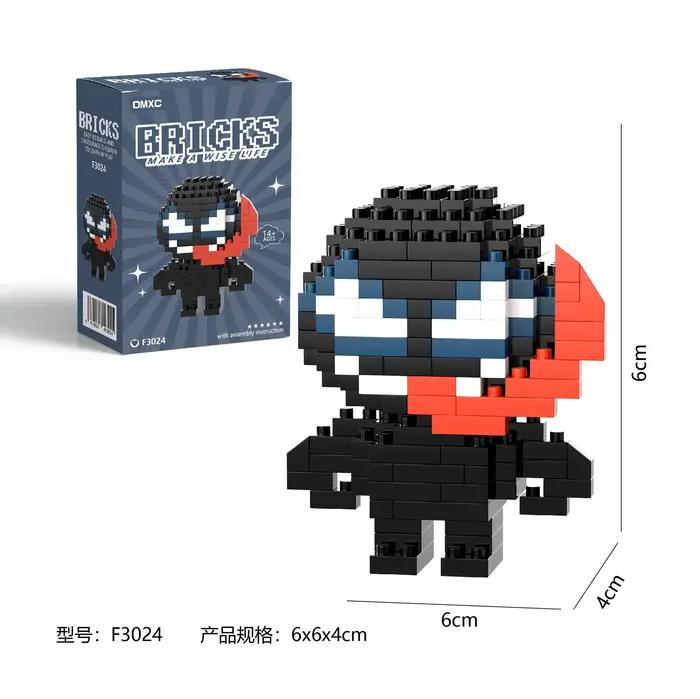 Marval légendes lega Deadpool Spider Man blocs de construction Iron Man personnage de dessin animé bloc