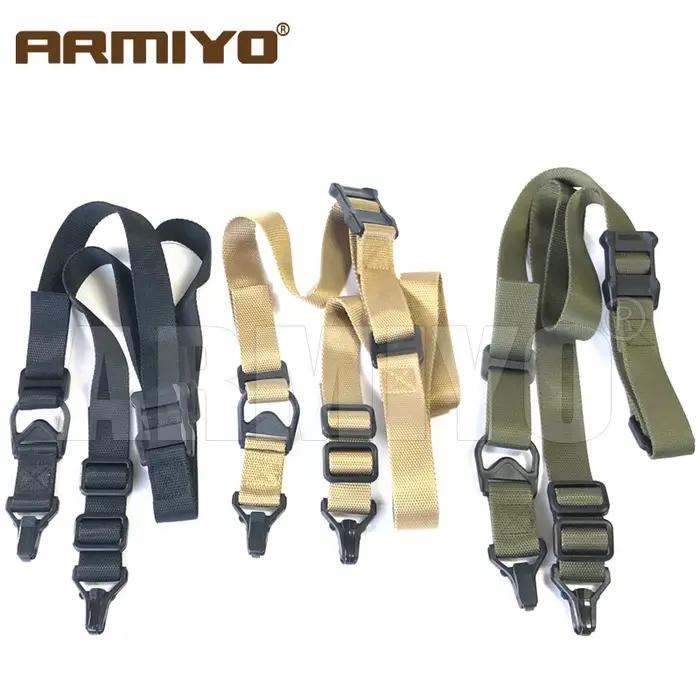 Sangle d'épaule multifonctionnelle Armiyo Gen 2 S3 en corde à double pointe avec boucle en métal pour la pêche