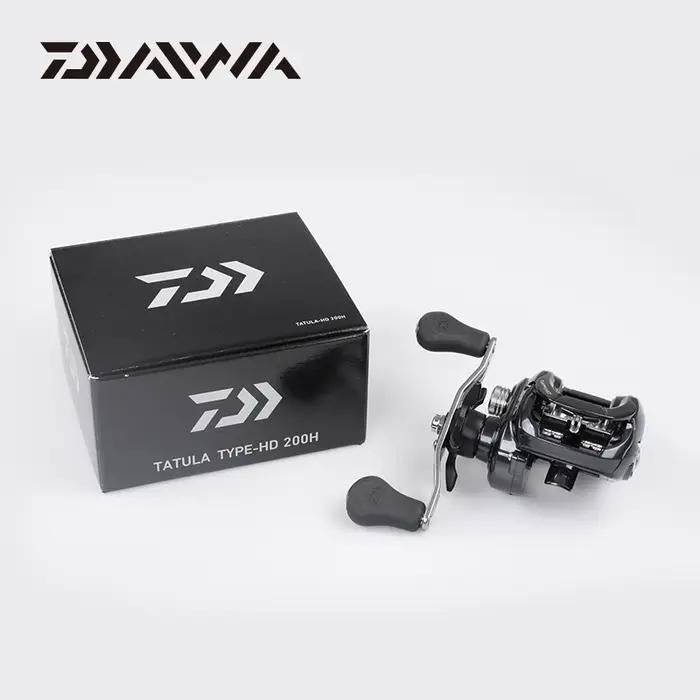 DAIWA-Moulinet de pêche TYPE-HD TATULA 7 + 1BB, moulinets Baitcast, rapport d'engrenage 6.3/7.3, tra