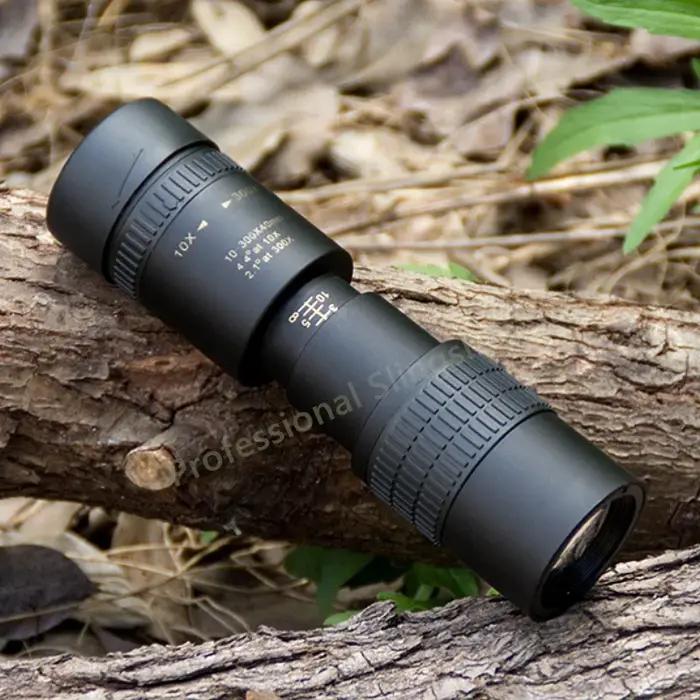 Monoculaire télescope zoom professionnel 10-300x HD