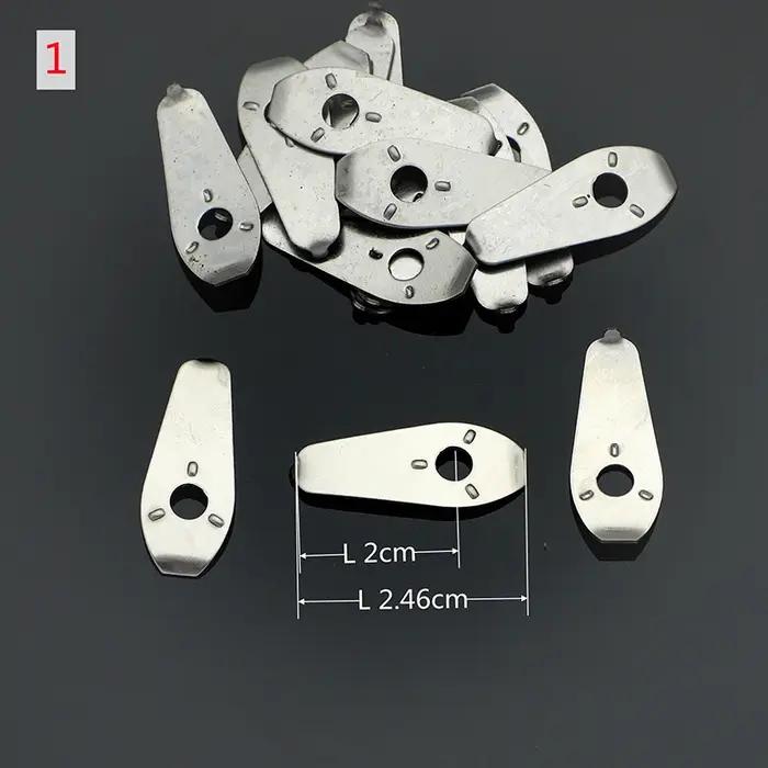 Johonneur Métalliques pour Cuir oral elu, Mélange de Tailles, Accessoires pour Ciseaux de Coiffure,