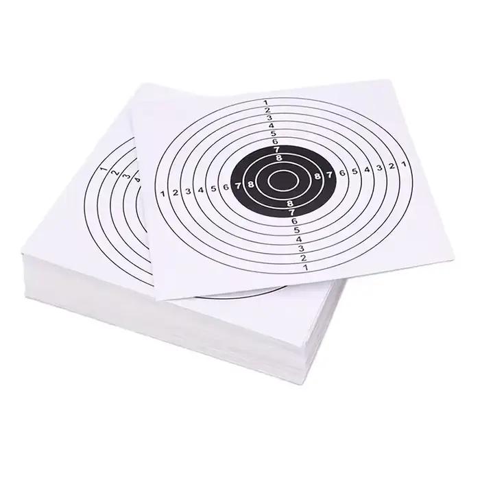 Cibles de tir pour paintball AirShot 5,5 pouces blanc avec piège à granules pour sécurité et durabilité occasions spéciales