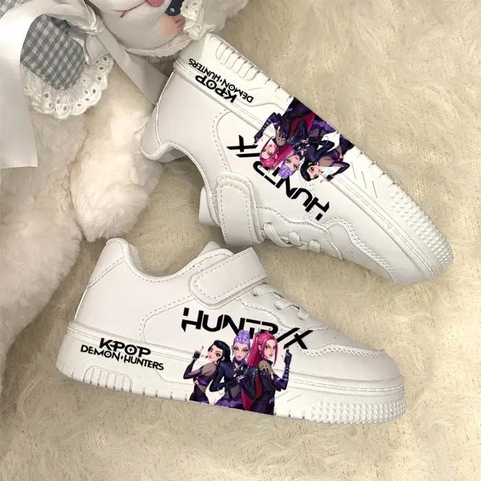 Chaussures décontractées KPOP pour enfants 2026 – Nouvelles baskets de sport imprimées Hunter pour f