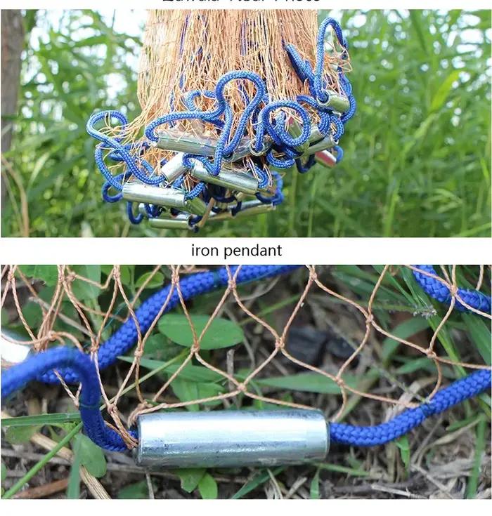 Lawaia ligne multifilament/ligne de pêche monofilament filet moulé réseau de capture de poisson avec