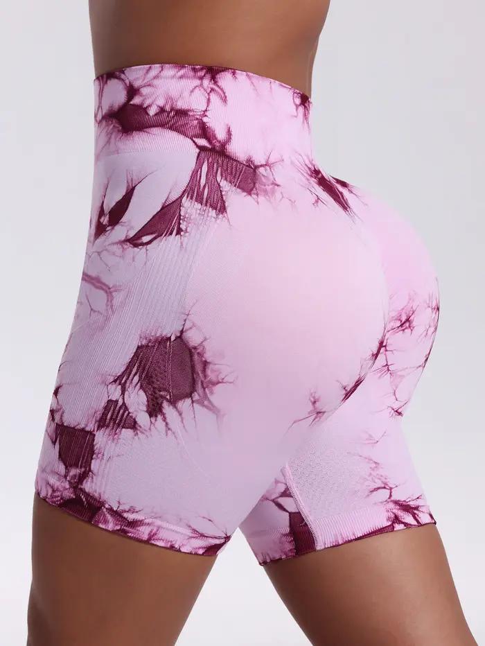 Short de yoga push up sans couture pour femme