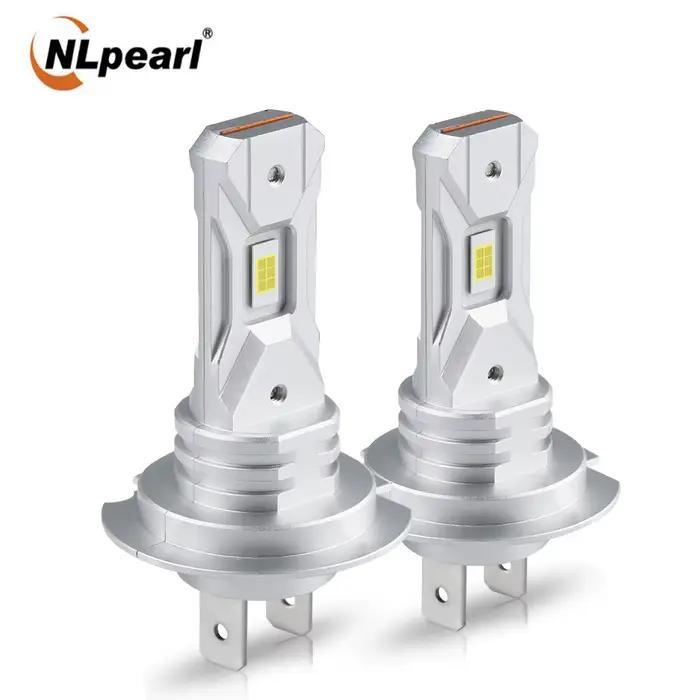 NLpearl 2 pièces H7 phare LED lumière 12V 18000LM 60W Mini LED H7 ampoule lampe à LED sans ventilate