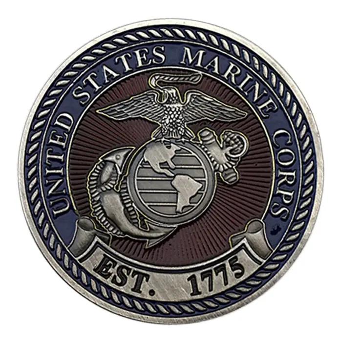Pièce commémorative du Corps des Marines des états-unis