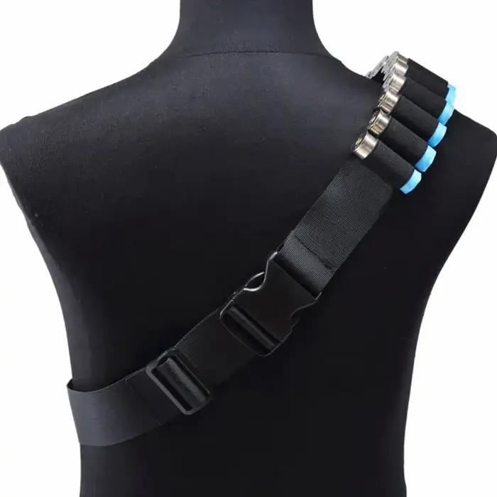 Support de munitions pour chasse en nylon robuste capacité 26/50 tours calibre 12/20 pour chasseurs occasions spéciales
