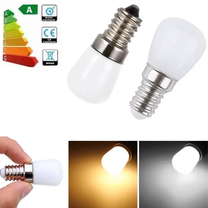 Mini ampoules LED 2W E14 E12 T22 220V 110V 12V 24V 2835 SMD lampe de réfrigérateur ampoule à vis pou
