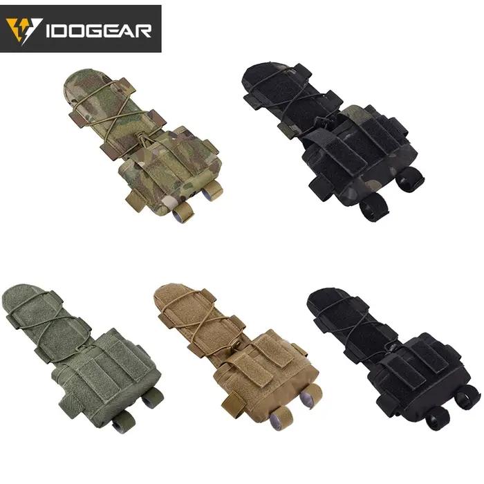 Poche tactique batterie IDOGEAR MK2 pour casque chasse camouflage combat équipement 3525