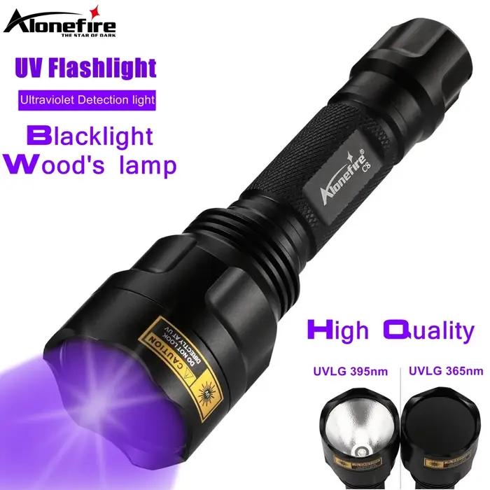LGUV-Lampe de Poche LED Ultraviolet Invisible, Marqueur d'Encre, Chat, Chien, Urine, Tinea, Fuite de