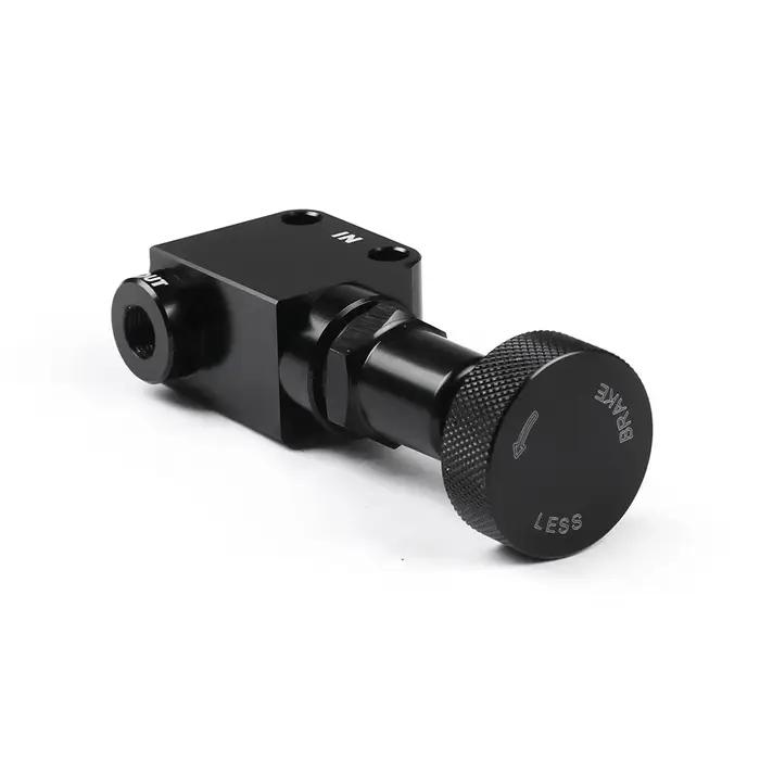 Régulateur de pression de vanne de dosage de biais de frein 1/8-27 NPT pour le Type de bouton à vis