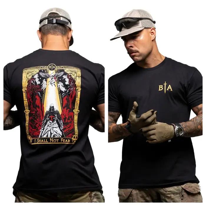 T-shirt décontracté Brothers in Arms AMMO style artistique militaire tactique pour hommes et femmes nouvelle collection 2026 coton drap fin pour tous les jours et les occasions spéciales