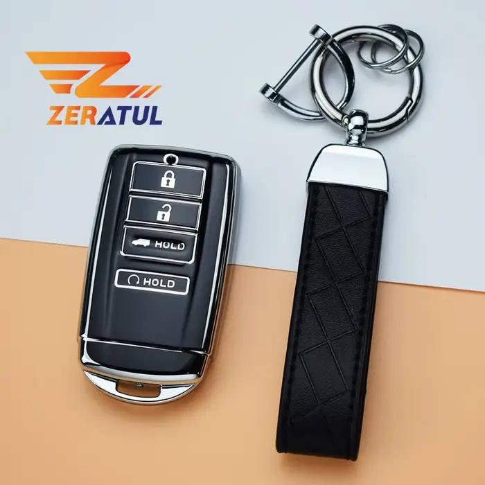 Étui souple en TPU pour Honda Acura RLX MDX CDX TLX-L NSX RDX, housse de protection pour porte-clés