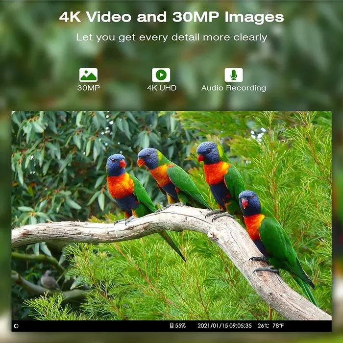 Caméra de chasse HC801PROLI 4K avec service cloud